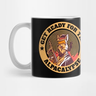 Get ready For the Alpacalypse gangsta western style #6 Mug